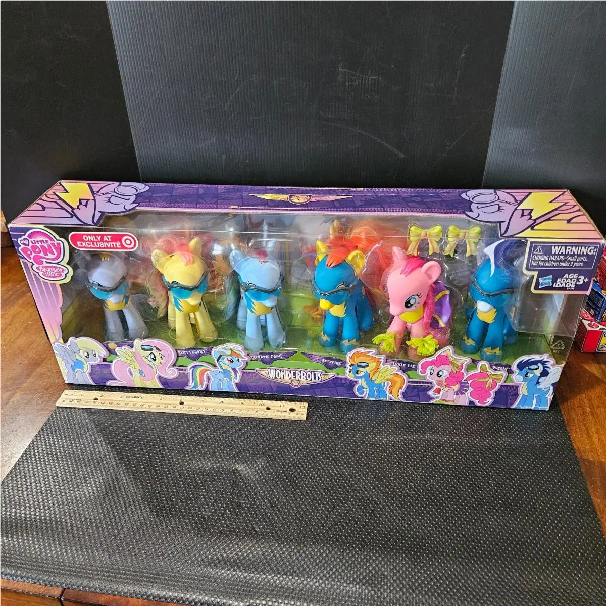 My Little Pony G4 Wonderbolts Set 6 Fashion Style Ponies Friendship 2015