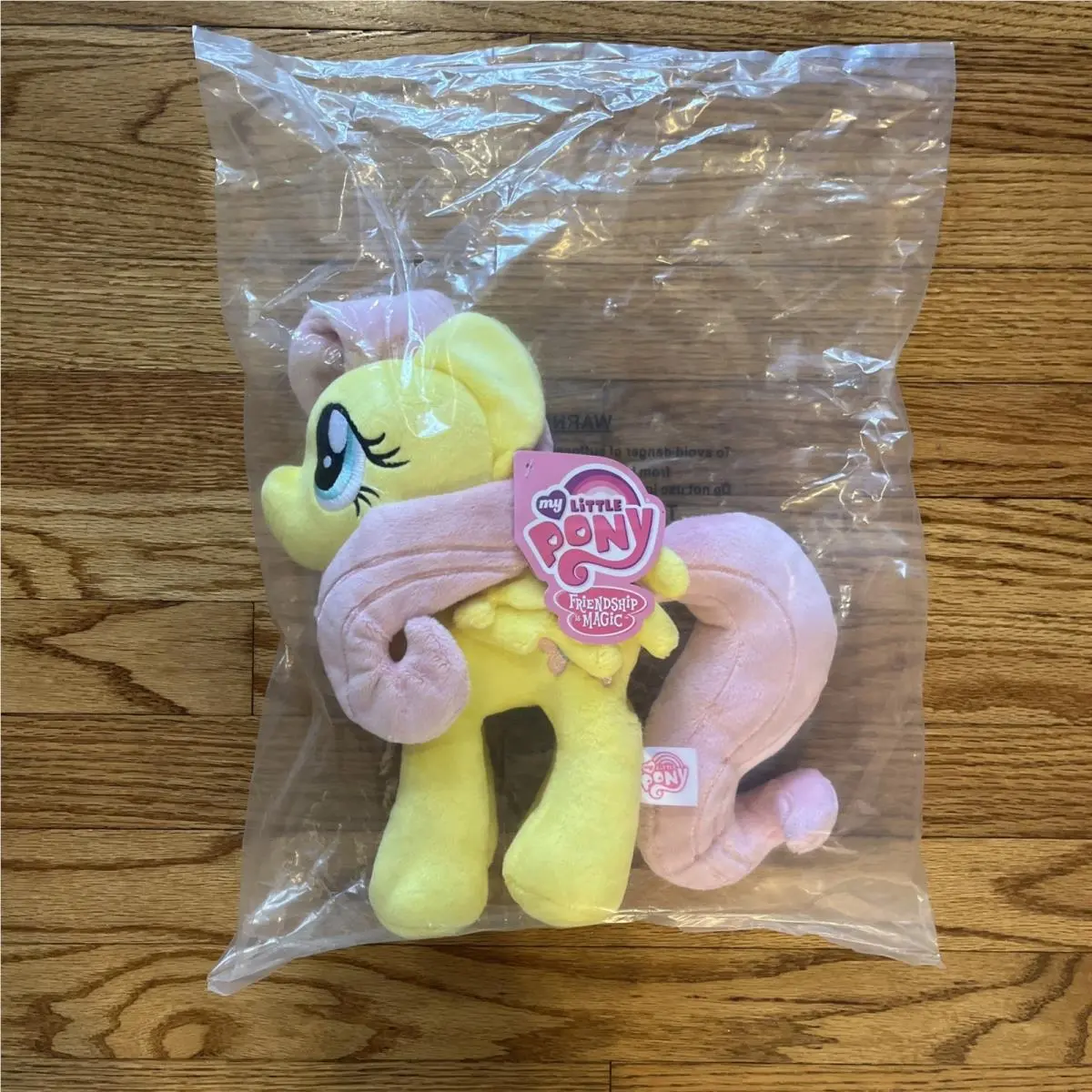 4th Dimension 4DE My Little Pony Fluttershy 11 Plush Polybagged w/ Tags