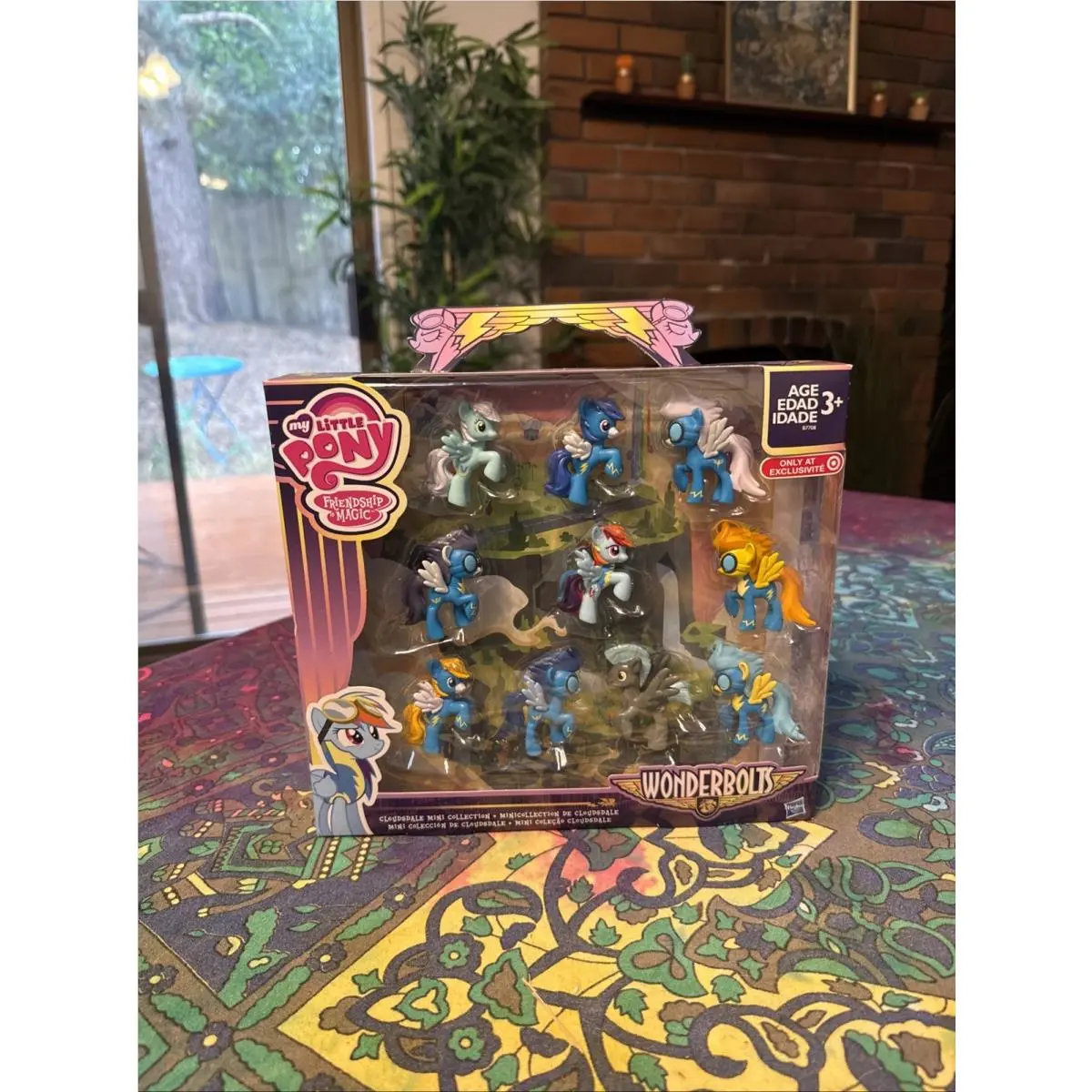 Target Exclusive My Little Pony Wonderbolts Cloudsdale Mini Set