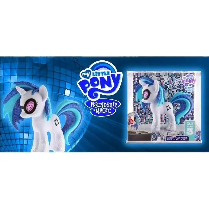 Unique Sdcc 2013 Exclusive Hasbro My Little Pony DJ Pon-3 Vinyl Figure