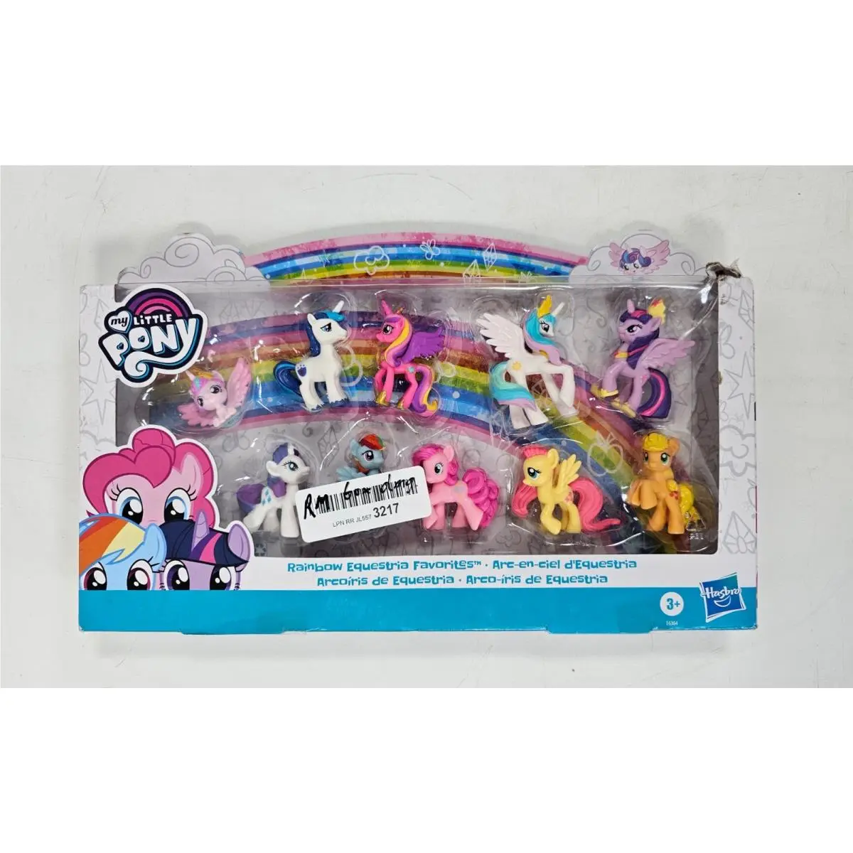 My Little Pony Rainbow Equestria G4 Favorites 10 Pc Collection - Box Damage