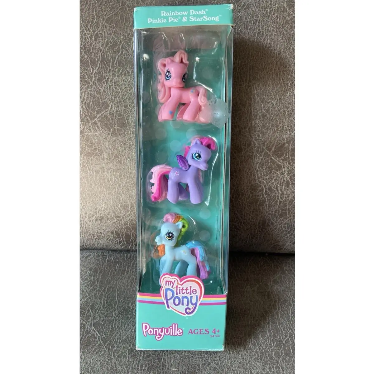 My Little Pony Ponyville 2008 Hasbro Rainbow Dash Pinkie Pie Starsong