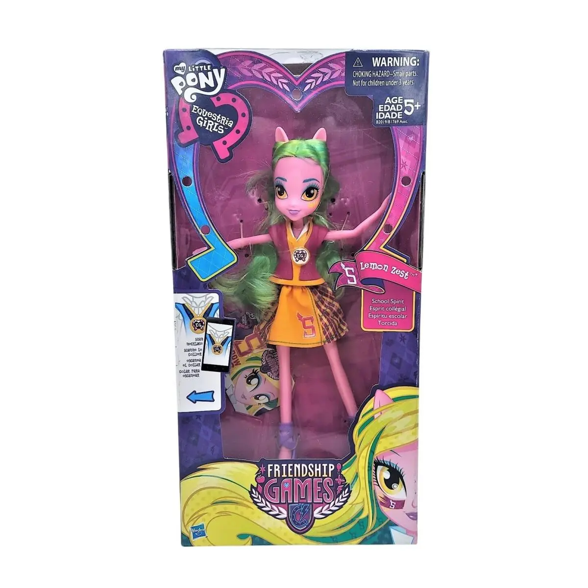 2014 My Little Pony Equestria Girls Friendship Games Lemon Zest School S