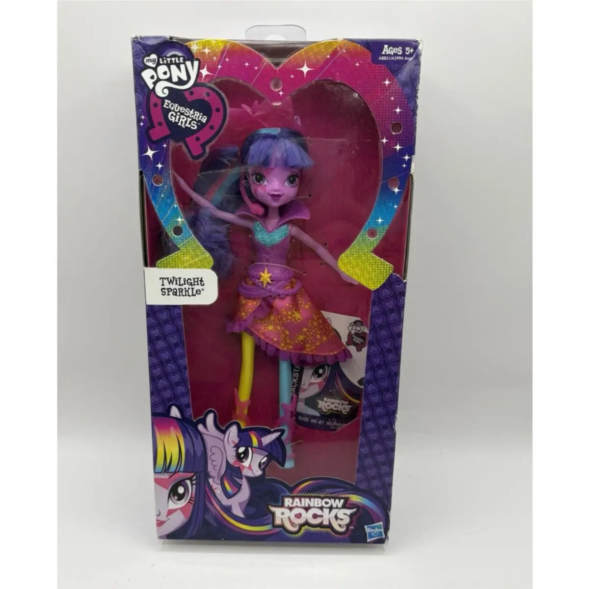 My Little Pony Equestria Girls Twilight Sparkle Doll Rainbow Rocks 2013