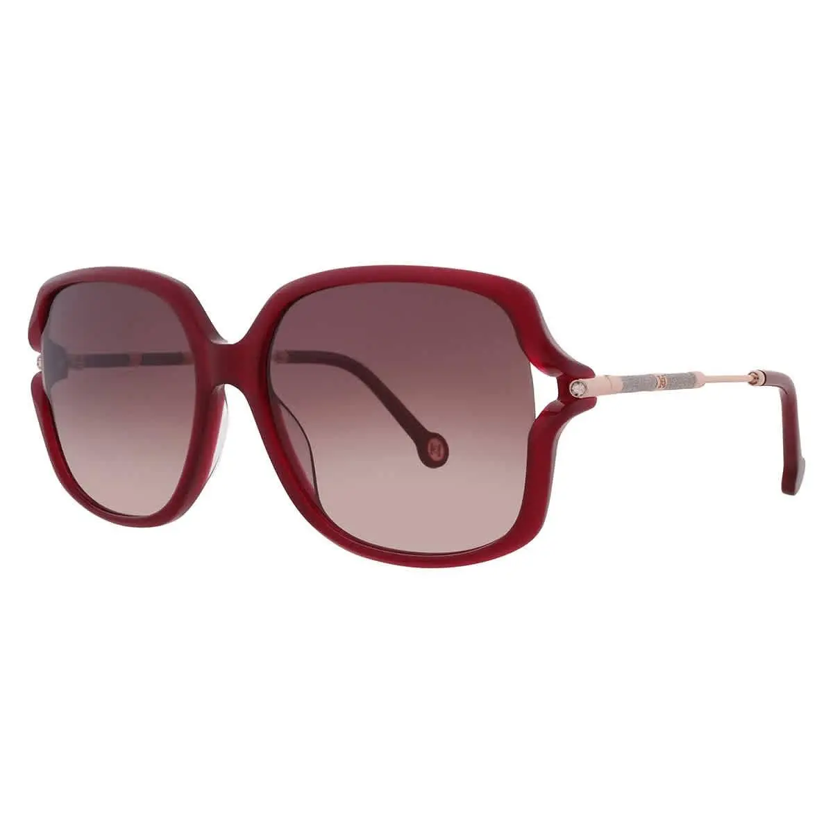 Brown Gradient Butterfly Ladies Sunglasses Her 0132/G/S 0LHF/HA by Carolina Herrera
