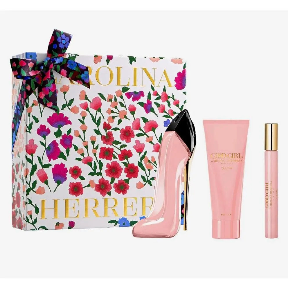 Good Girl Blush Women`s Floral Gift Set Travel Spray 0.34 oz by Carolina Herrera