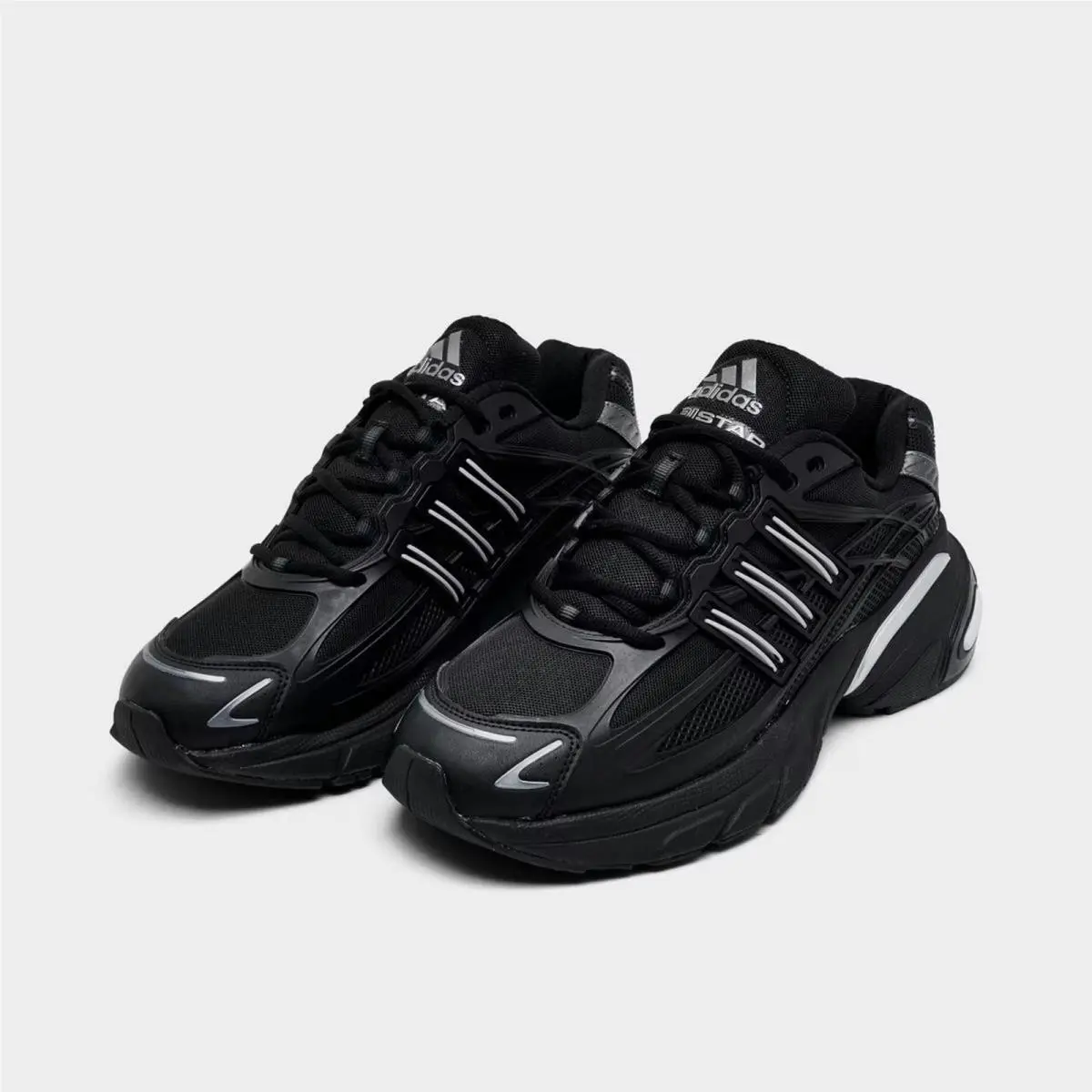 Adidas shoes - HQ7555 001 - Black/Black/Silver Metallic 1