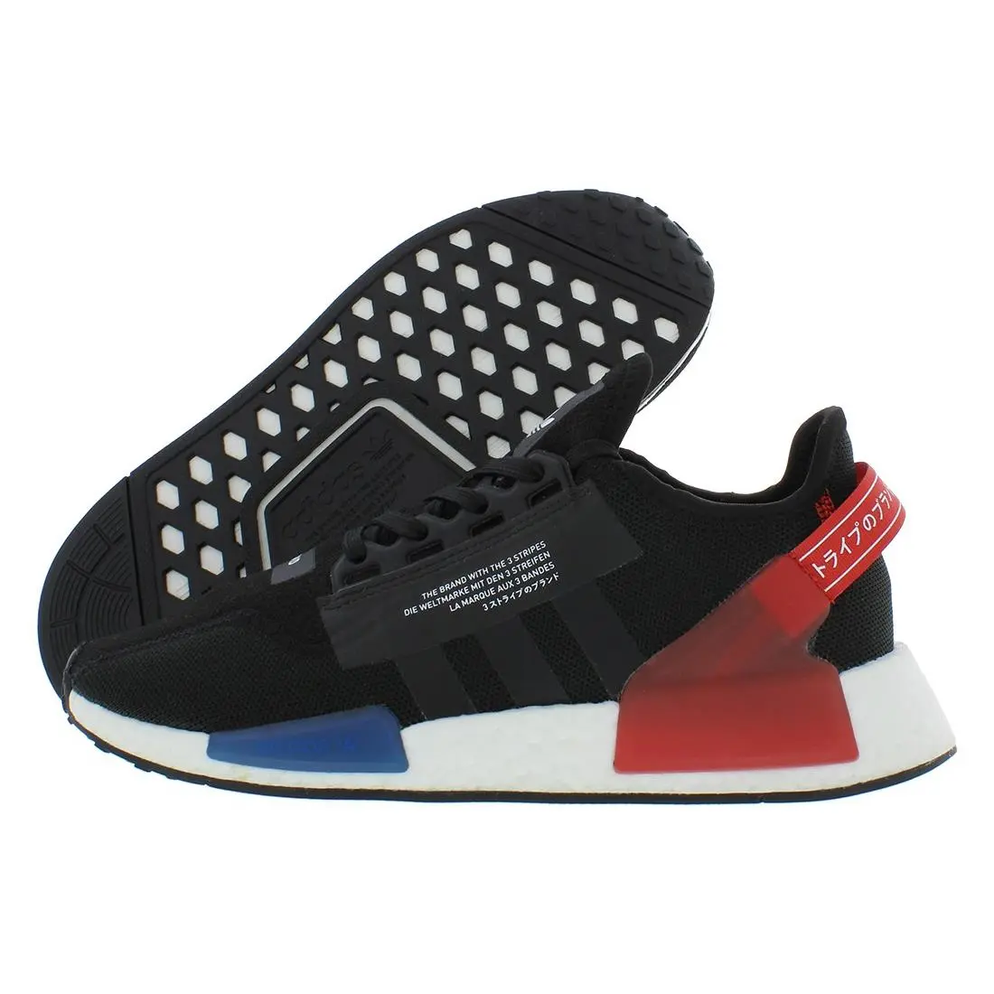 Adidas shoes - Black/Red, Main: Black 2