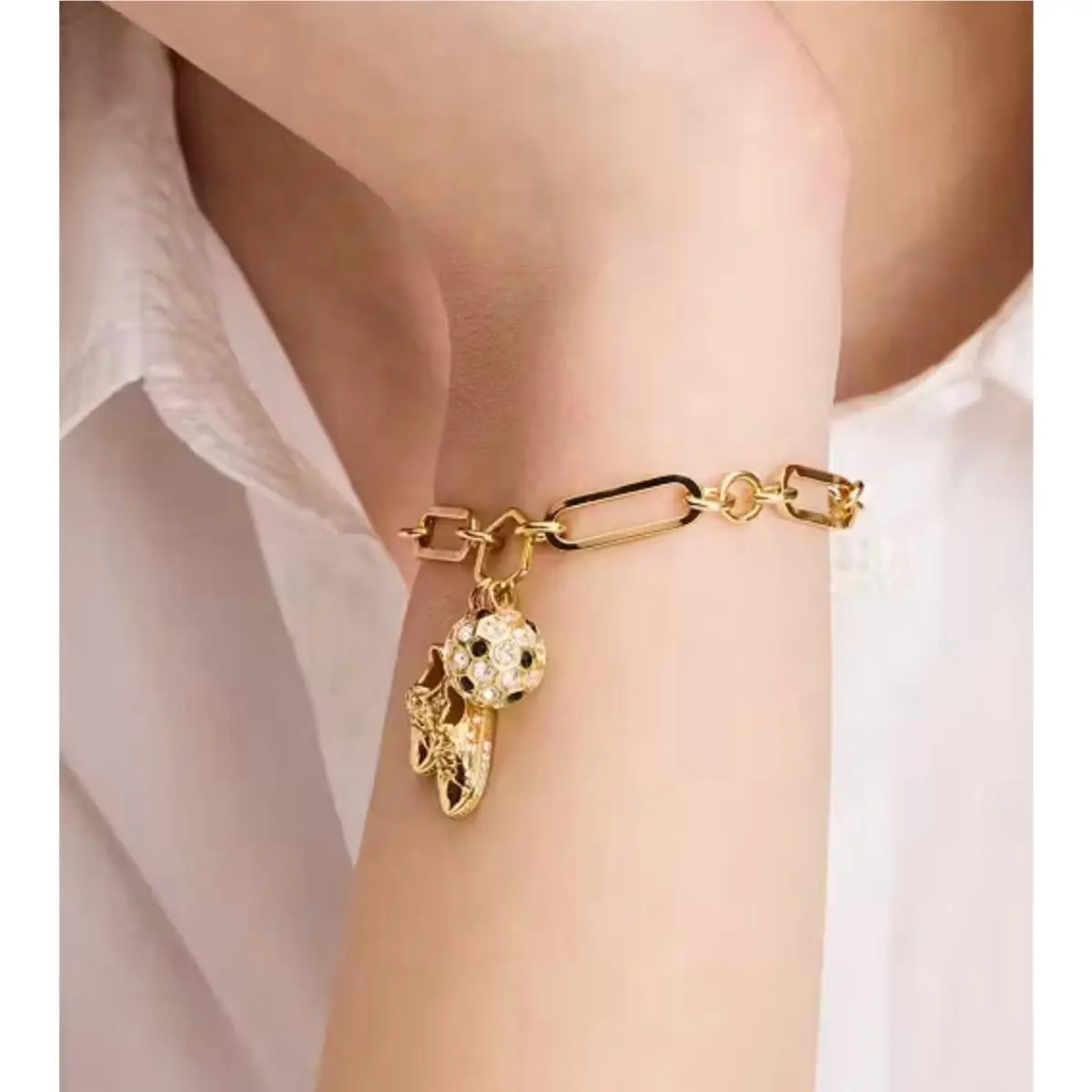 On The Ball Charm Bracelet Soccer by Kate Spade
