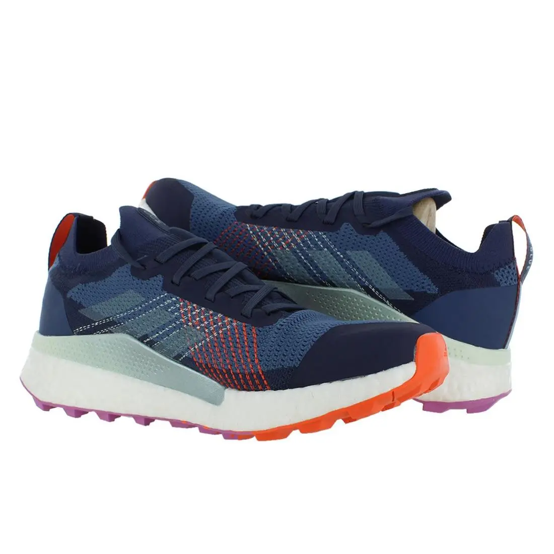 Adidas shoes - Wonder Steel/Magic Grey Metallic/Impact Orange, Main: Blue 1
