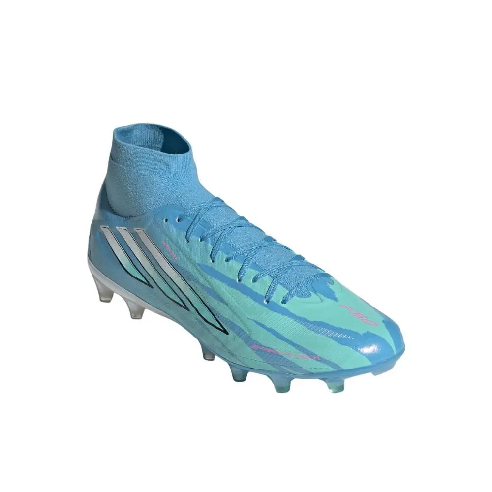 Adidas shoes - adidas F50 Sparkfusion Pro Mid Cut Firm Ground  Artificial Grass - SB1158-LA4045 - Blue 0