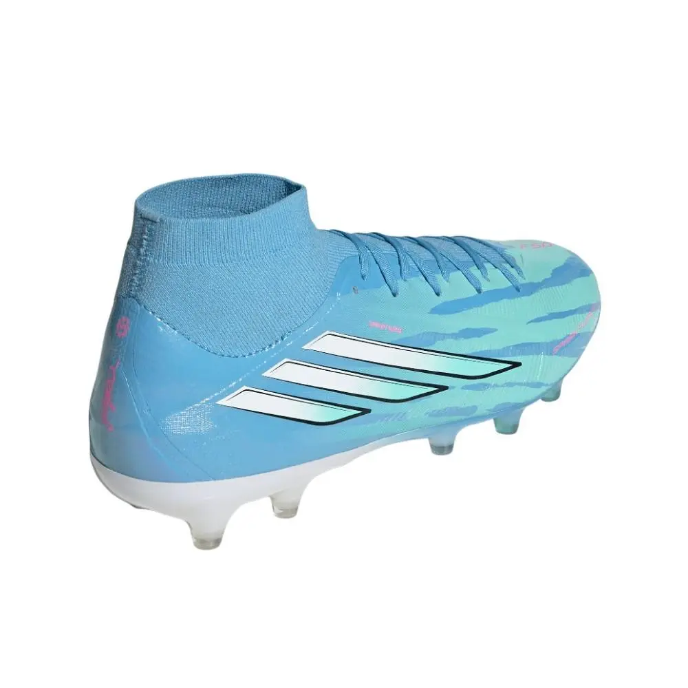 Adidas shoes - adidas F50 Sparkfusion Pro Mid Cut Firm Ground  Artificial Grass - SB1158-LA4045 - Blue 4