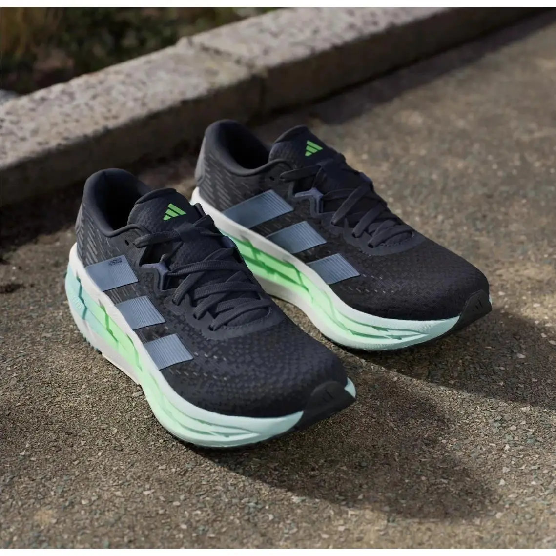 Adidas shoes - adidas Adistar 4 - Adistar - Aurora Ink/Preloved Ink/Lime Burst 9