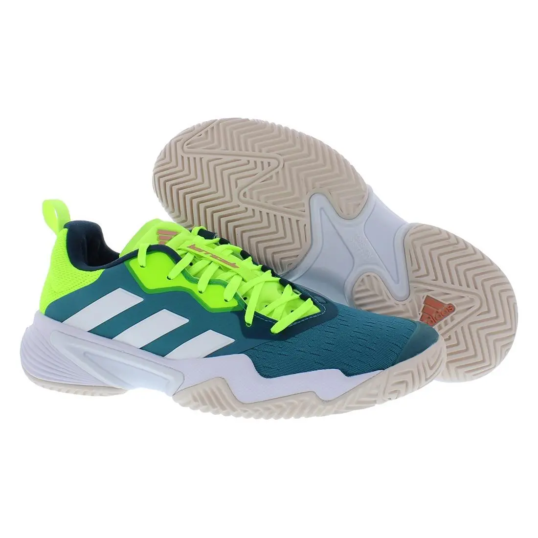 Adidas Barricade Womens Shoes Size 10 Color: Arctic Fusion/cloud White/wonder - Arctic Fusion/Cloud White/Wonder Clay, Main: Green