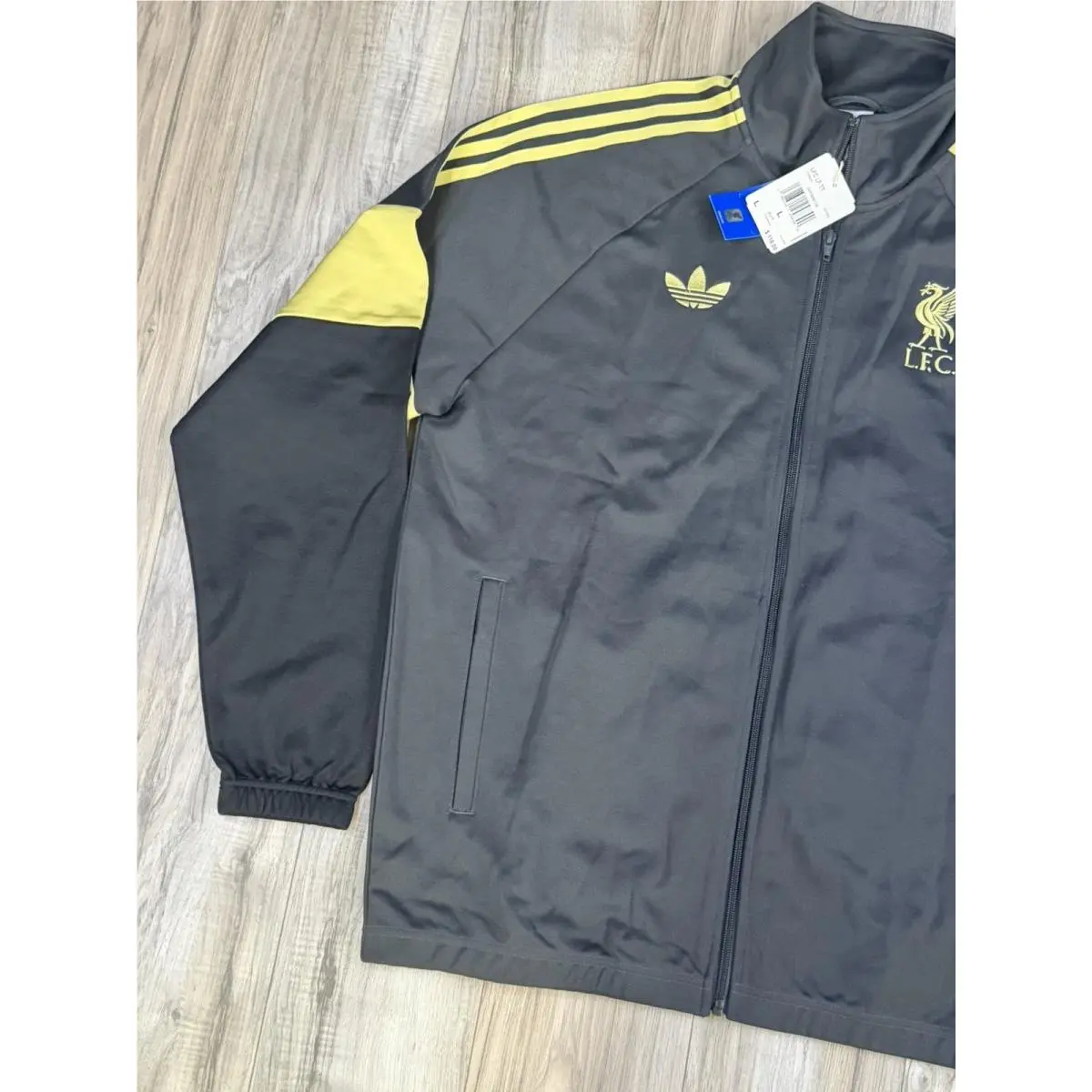 Adidas clothing - Adidas LIverpool FC LFSTLR Track Jacket - Carbon (UPC: 198320258390) 0