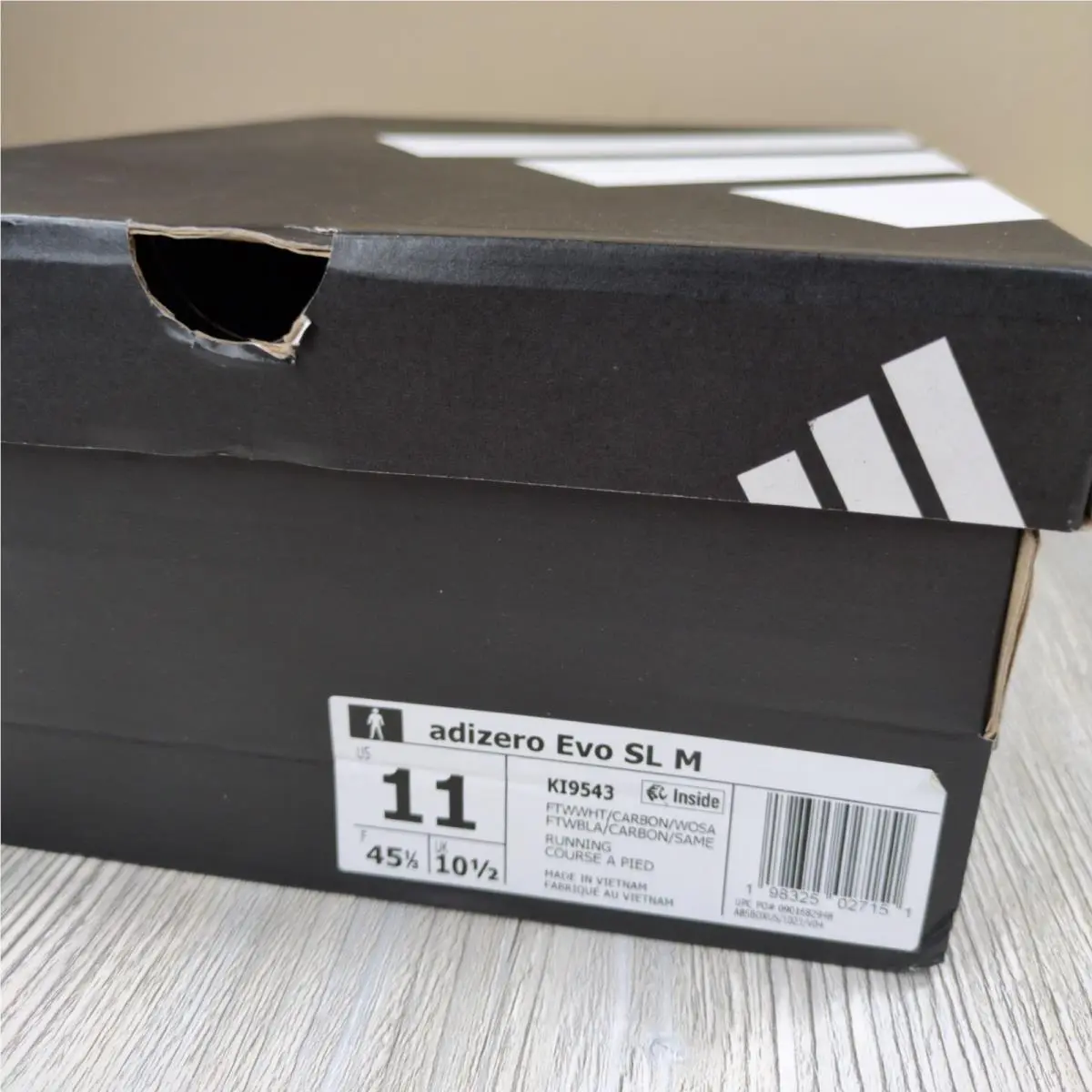 Adidas shoes - adidas Adizero Evo SL - Adizero Evo - KI9543 - White 5