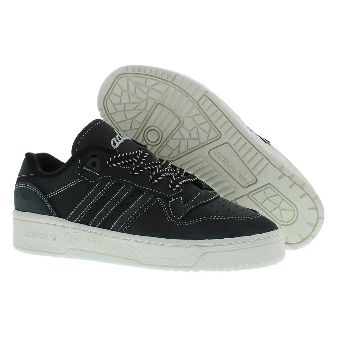 Adidas Rivalry Low Womens Shoes Size 7 Color: Core Black/ivory/sand Strata