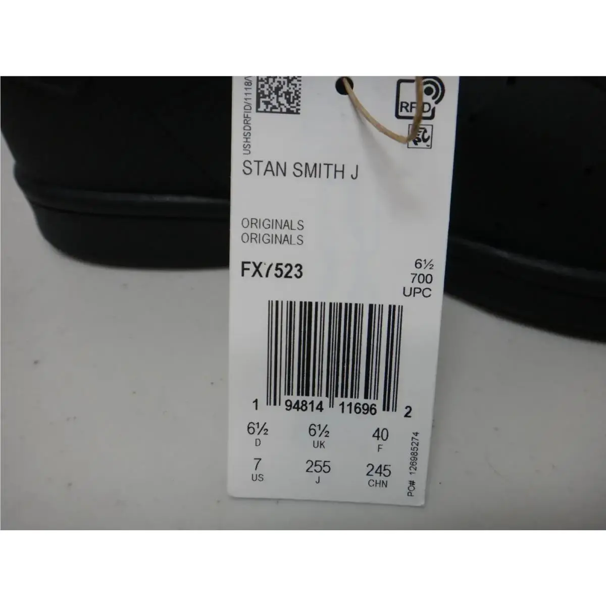 Adidas shoes - Stan Smith J - Stan Smith - Black 8