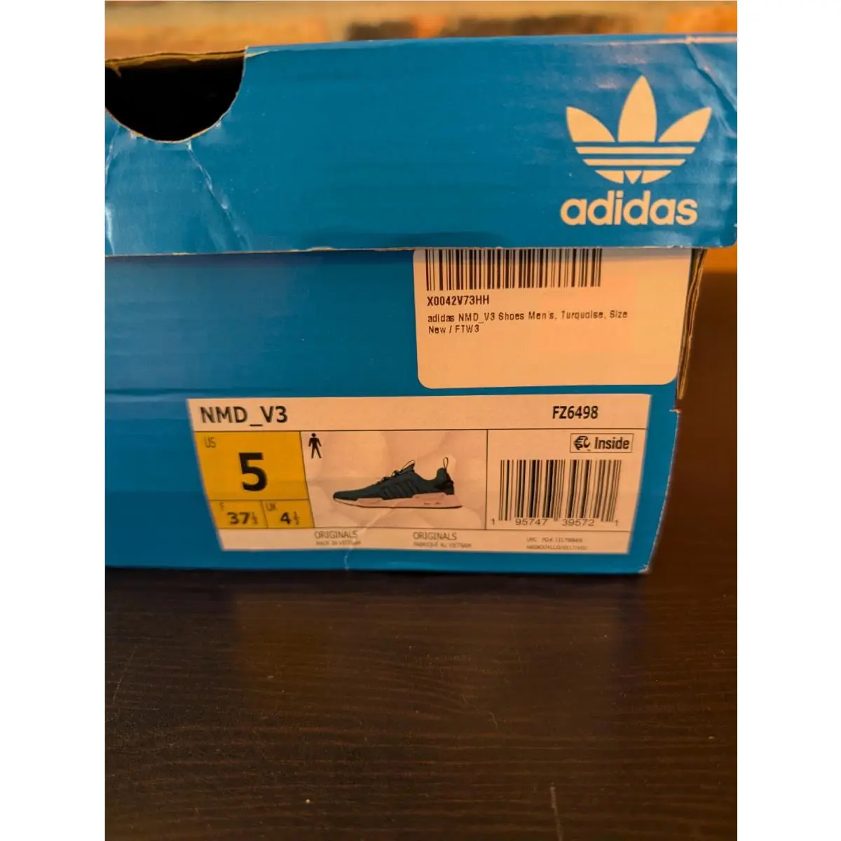 Adidas shoes - adidas NMD V3 - NMD - FZ6498 - teal 0
