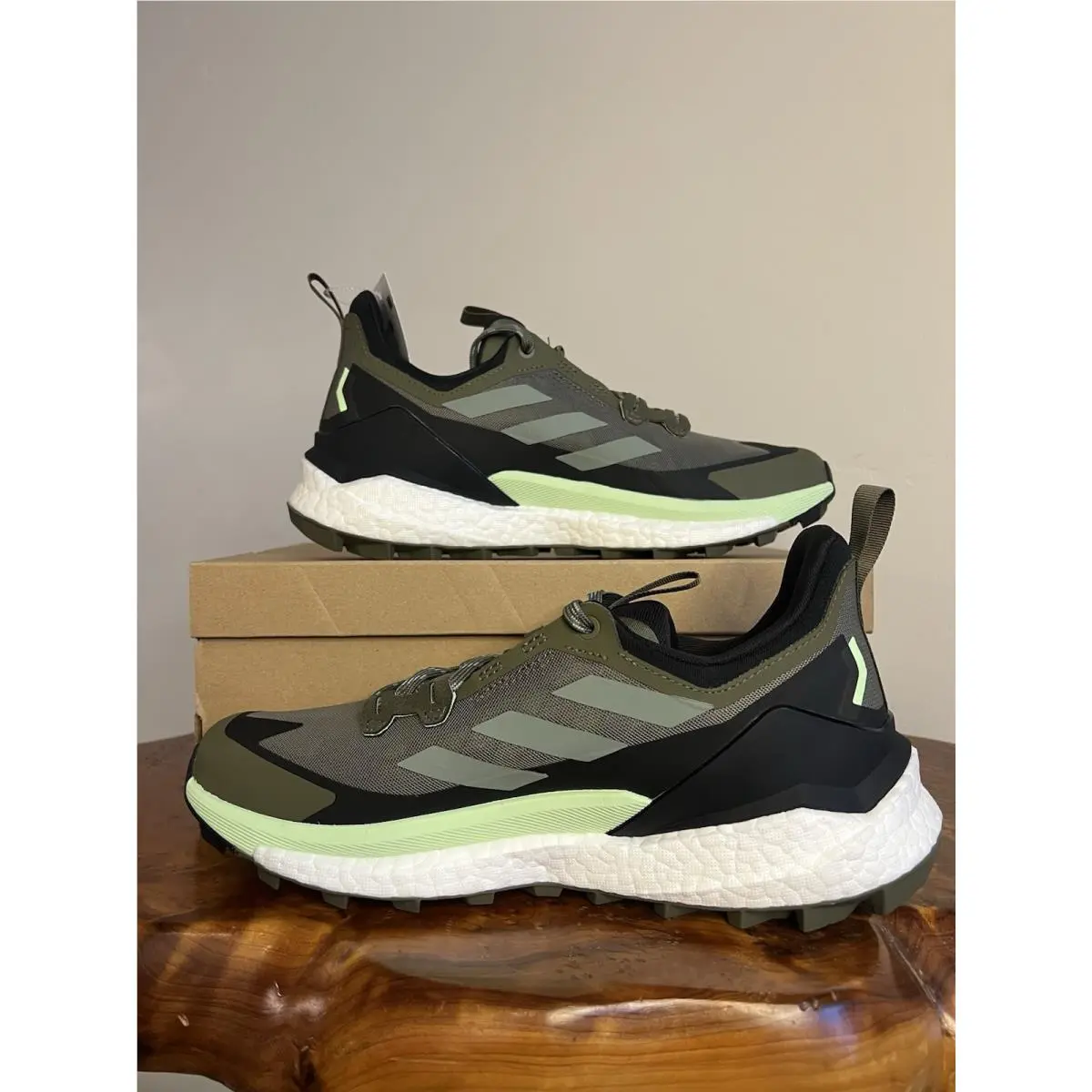 Adidas shoes - adidas TERREX Free Hiker - TERREX Free Hiker - IE5104 - Green, Manufacturer: Olive Strata/Silver Green/Core Black 5