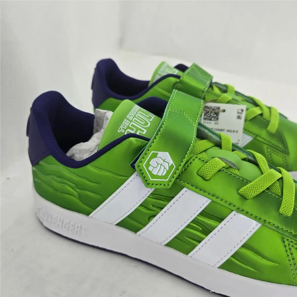 Adidas shoes - Grand Court Hulk EL K - HP3607 - Green 13