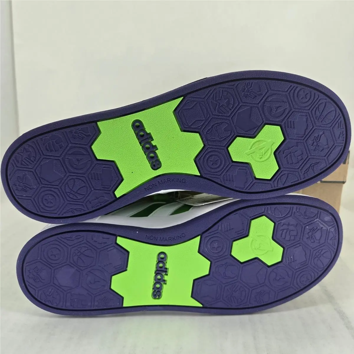 Adidas shoes - Grand Court Hulk EL K - HP3607 - Green 1