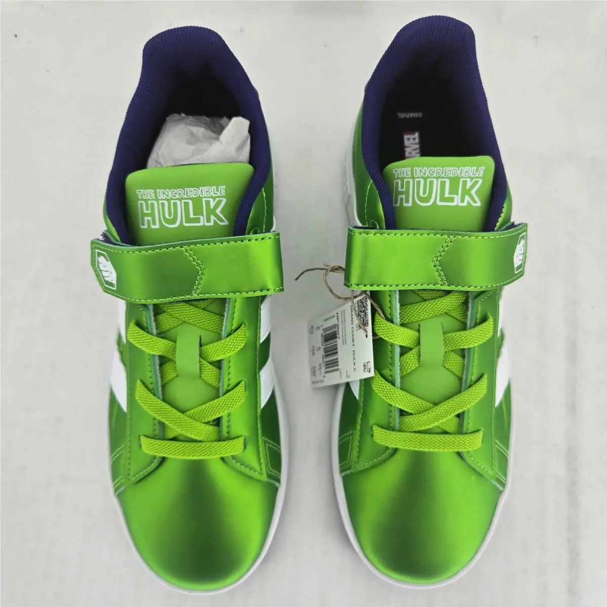 Adidas shoes - Grand Court Hulk EL K - HP3607 - Green 7