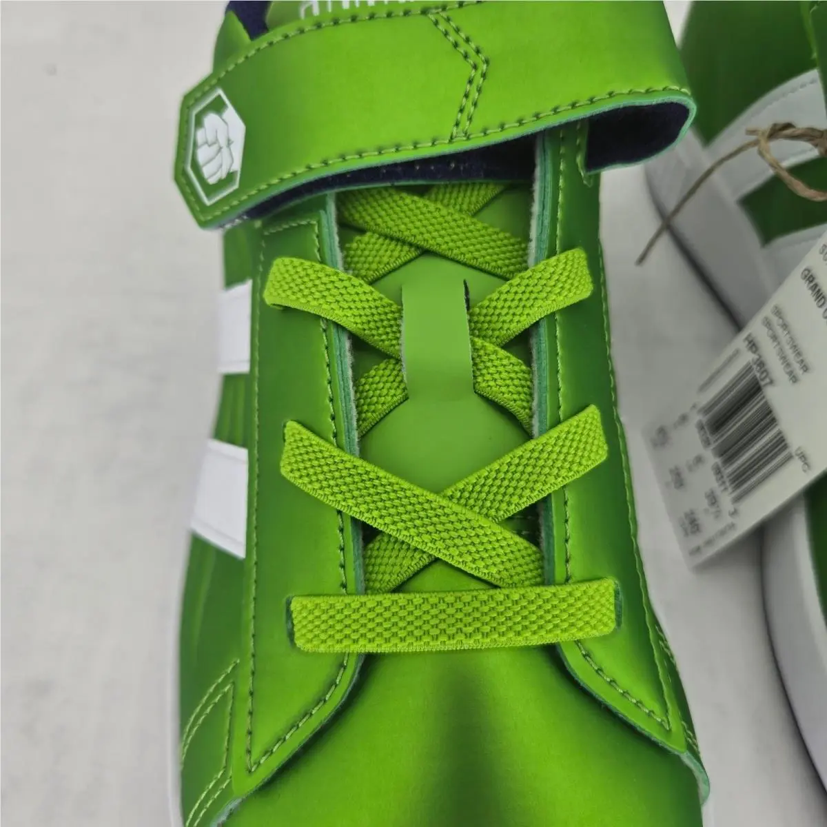 Adidas shoes - Grand Court Hulk EL K - HP3607 - Green 8