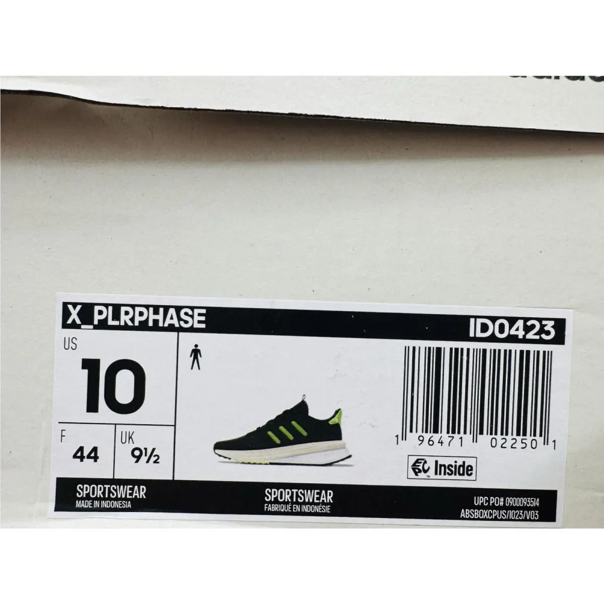 Adidas shoes - adidas X_PLRPHASE - Black (UPC: 0196471022501) 1