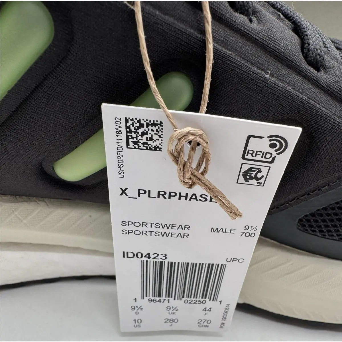 Adidas shoes - adidas X_PLRPHASE - Black (UPC: 0196471022501) 0
