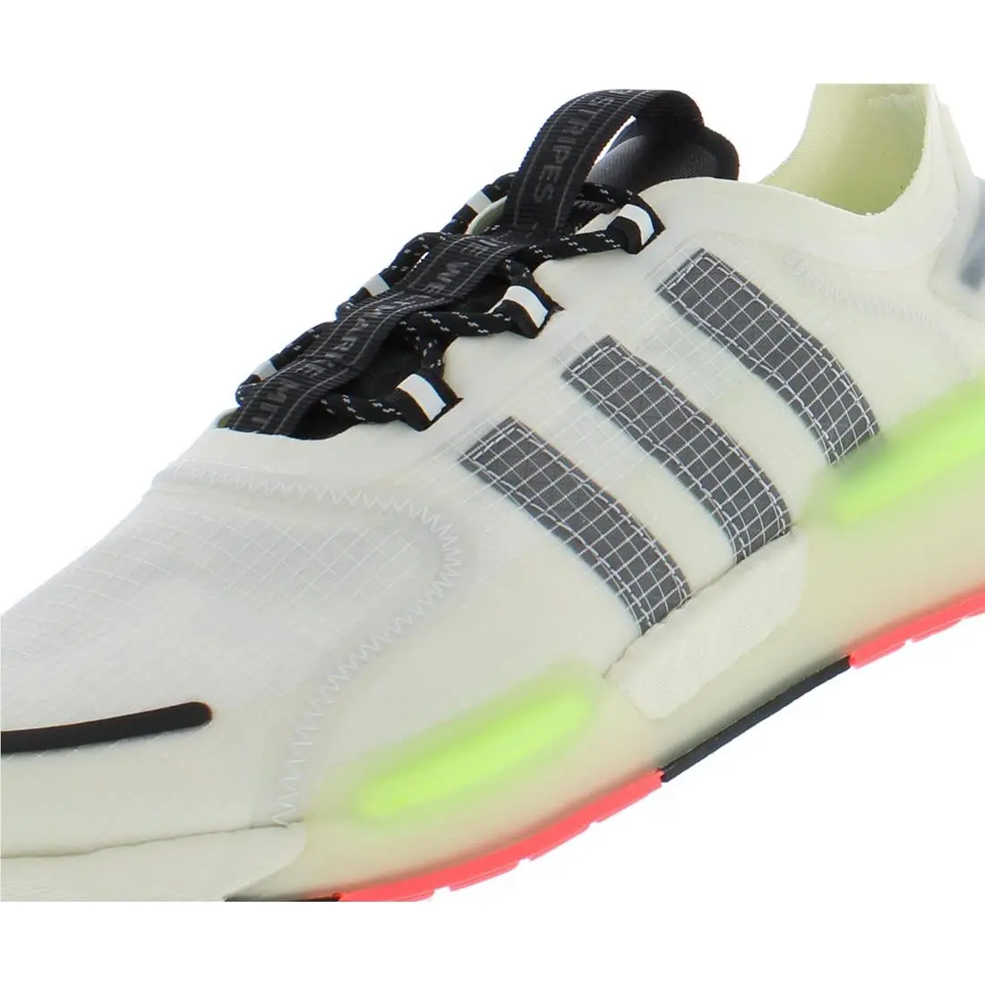 Adidas shoes - Crystal White/Core Black/Signal Green, Main: White (UPC: 195733681128) 0