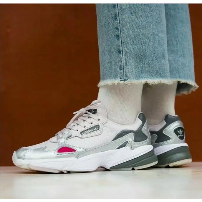 Adidas shoes - adidas Originals Falcon - Originals Falcon - D96757 - Orchid Tint / Orchid Tint / Silver Metallic 1