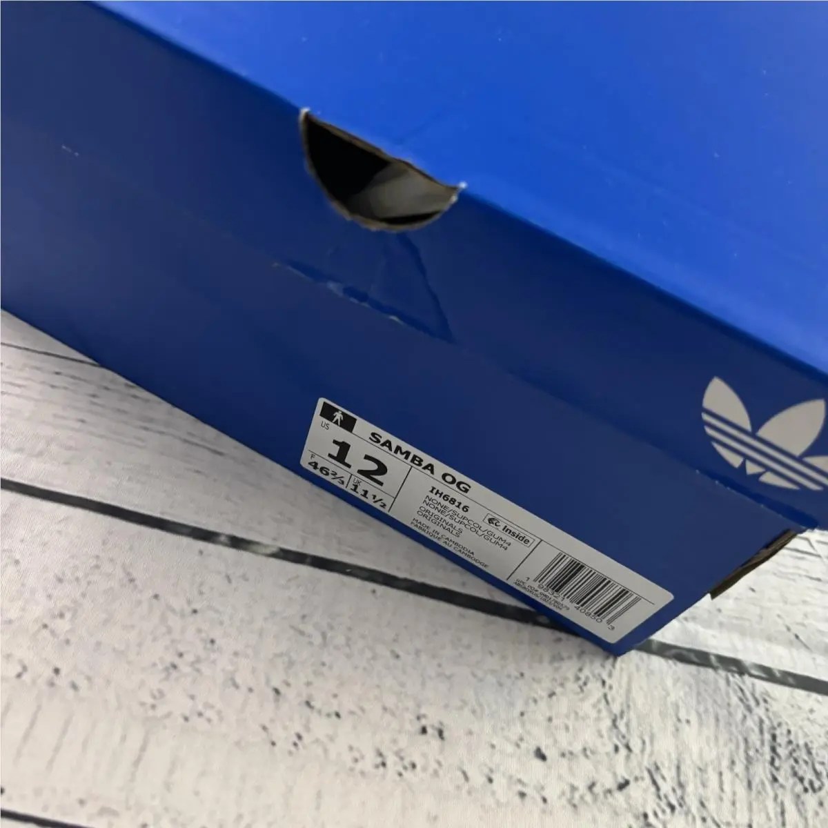 Adidas shoes - adidas Samba OG - Samba - IH6816 - Blue 4