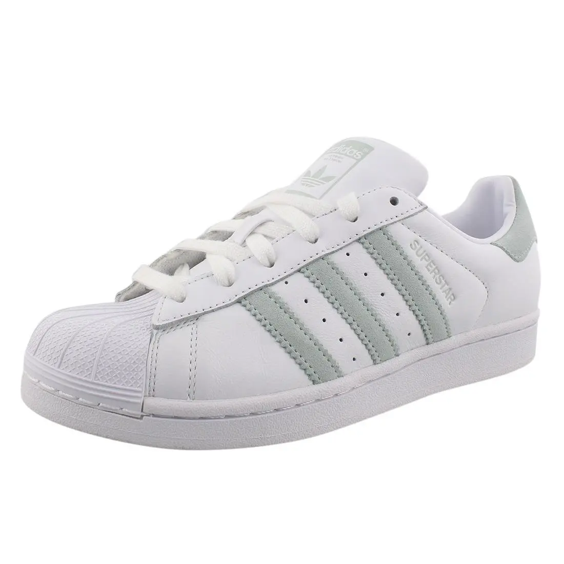 Adidas shoes - Cloud White/Vapour Green/Core Black, Main: White (UPC: 192615861531) 0