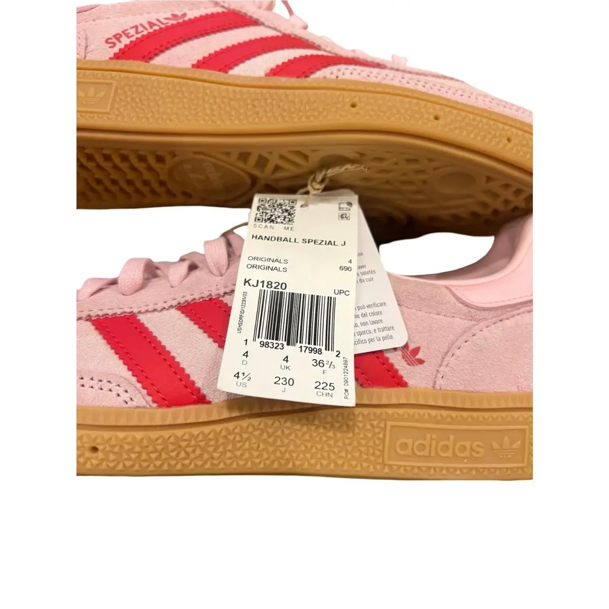Adidas shoes - Handball Spezial J KJ1820 - Handball Spezial - KJ1820 - Pink/Red 1