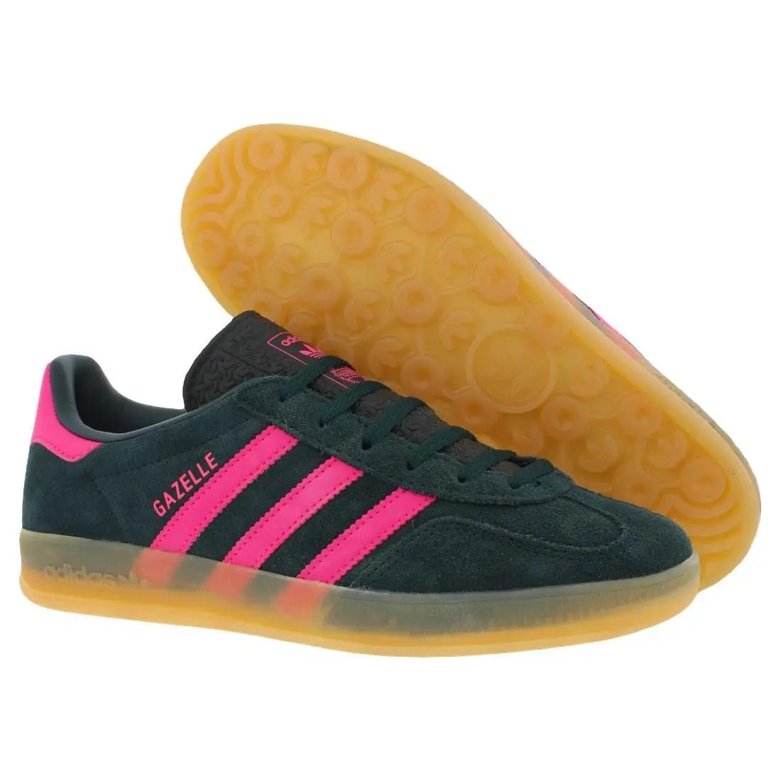 Adidas Gazelle Indoor Suede Womens Shoes Size 7.5 Color: Aurora Ivy/shock