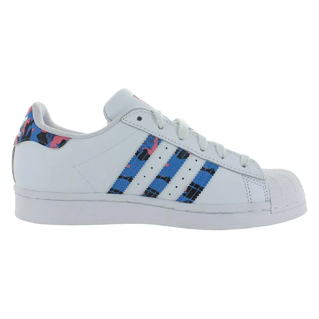 Adidas shoes - Cloud White/Wonder Steel/Cloud White, Main: White (UPC: 195740455019) 1