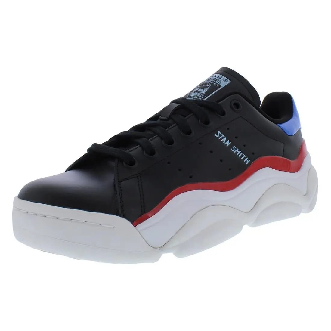 Adidas Stan Smith Millencon Size 8 Women Shoes Black/blue/red