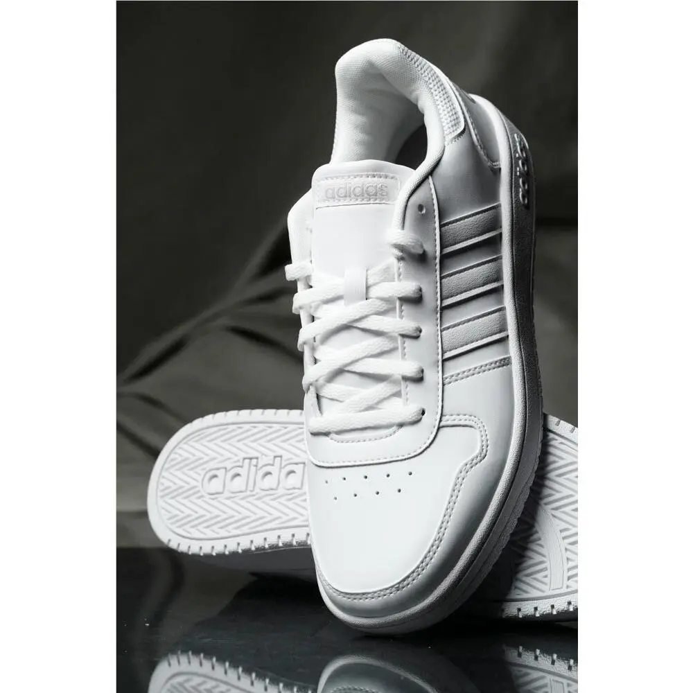 Adidas shoes - ADIDAS HOOPS 2.0 - HOOPS - B42096 - White/ White (UPC: 191040303708) 0