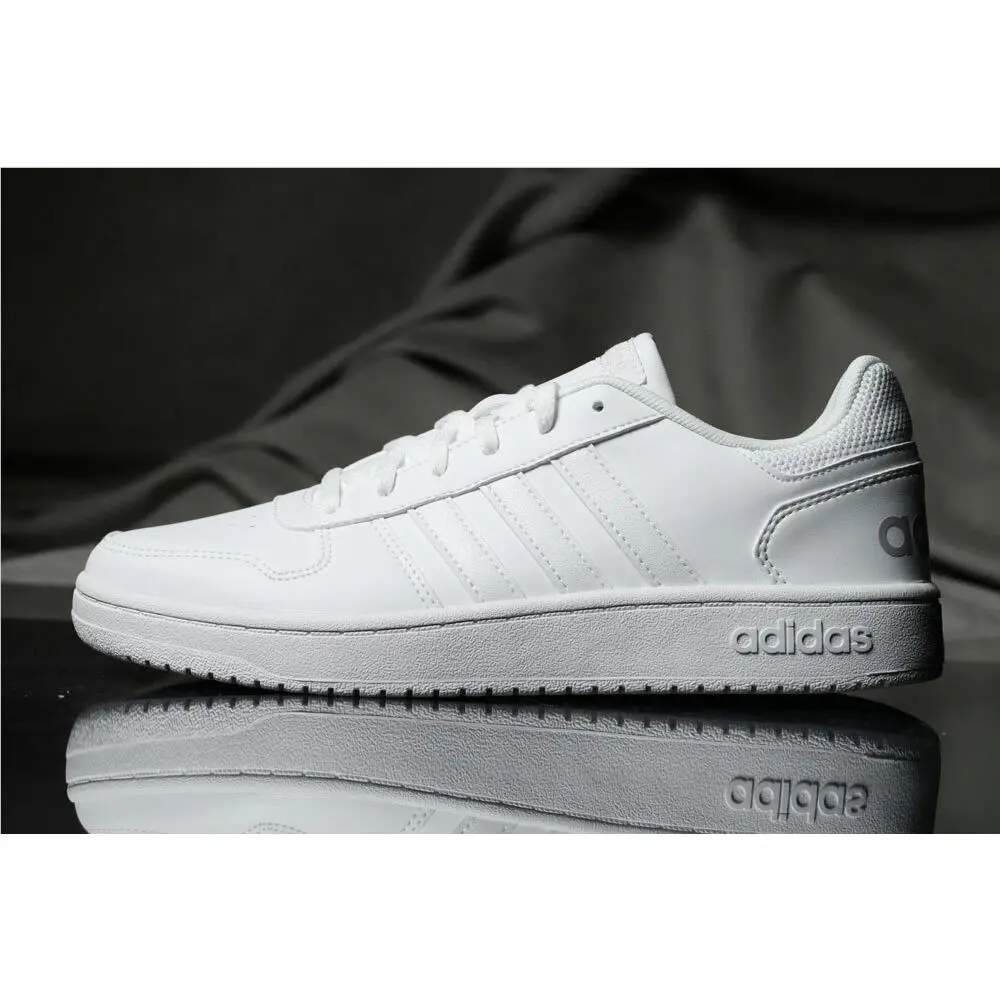 Adidas shoes - ADIDAS HOOPS 2.0 - HOOPS - B42096 - White/ White (UPC: 191040303708) 1
