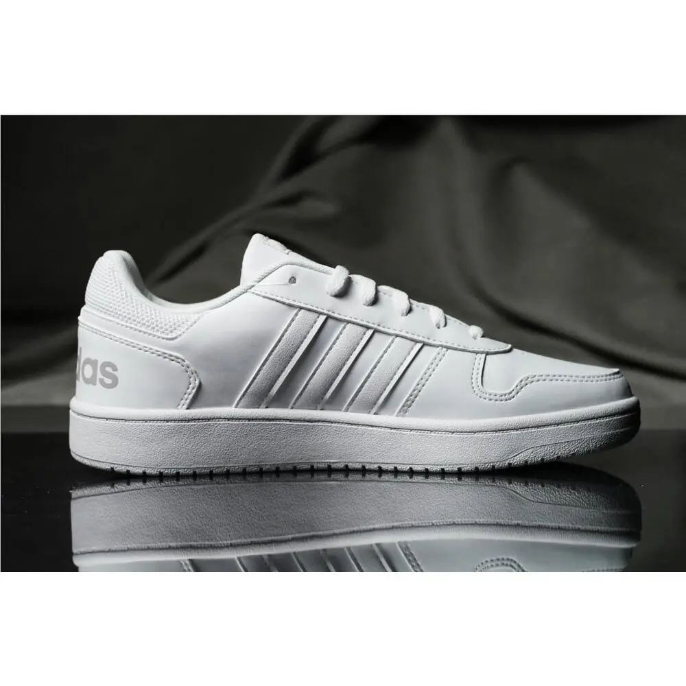 Adidas shoes - ADIDAS HOOPS 2.0 - HOOPS - B42096 - White/ White (UPC: 191040303708) 2