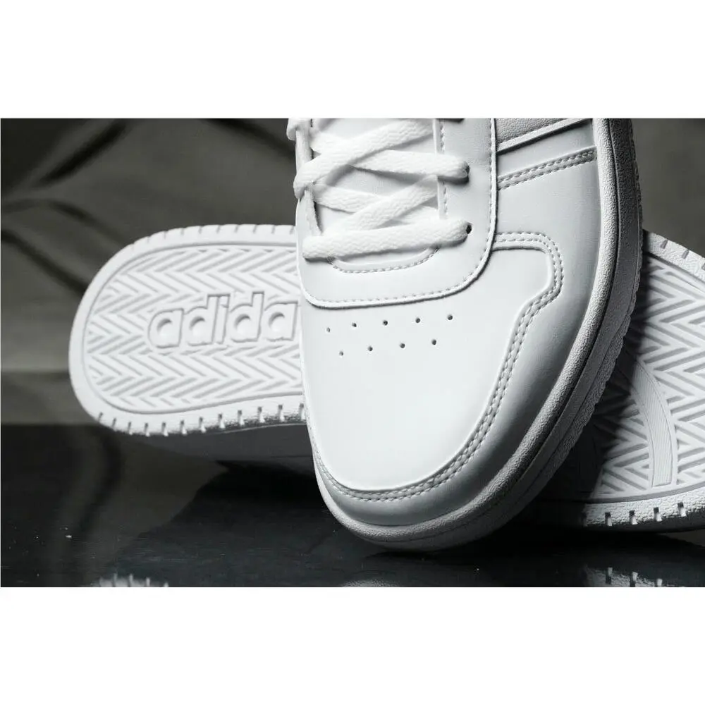 Adidas shoes - ADIDAS HOOPS 2.0 - HOOPS - B42096 - White/ White (UPC: 191040303708) 3