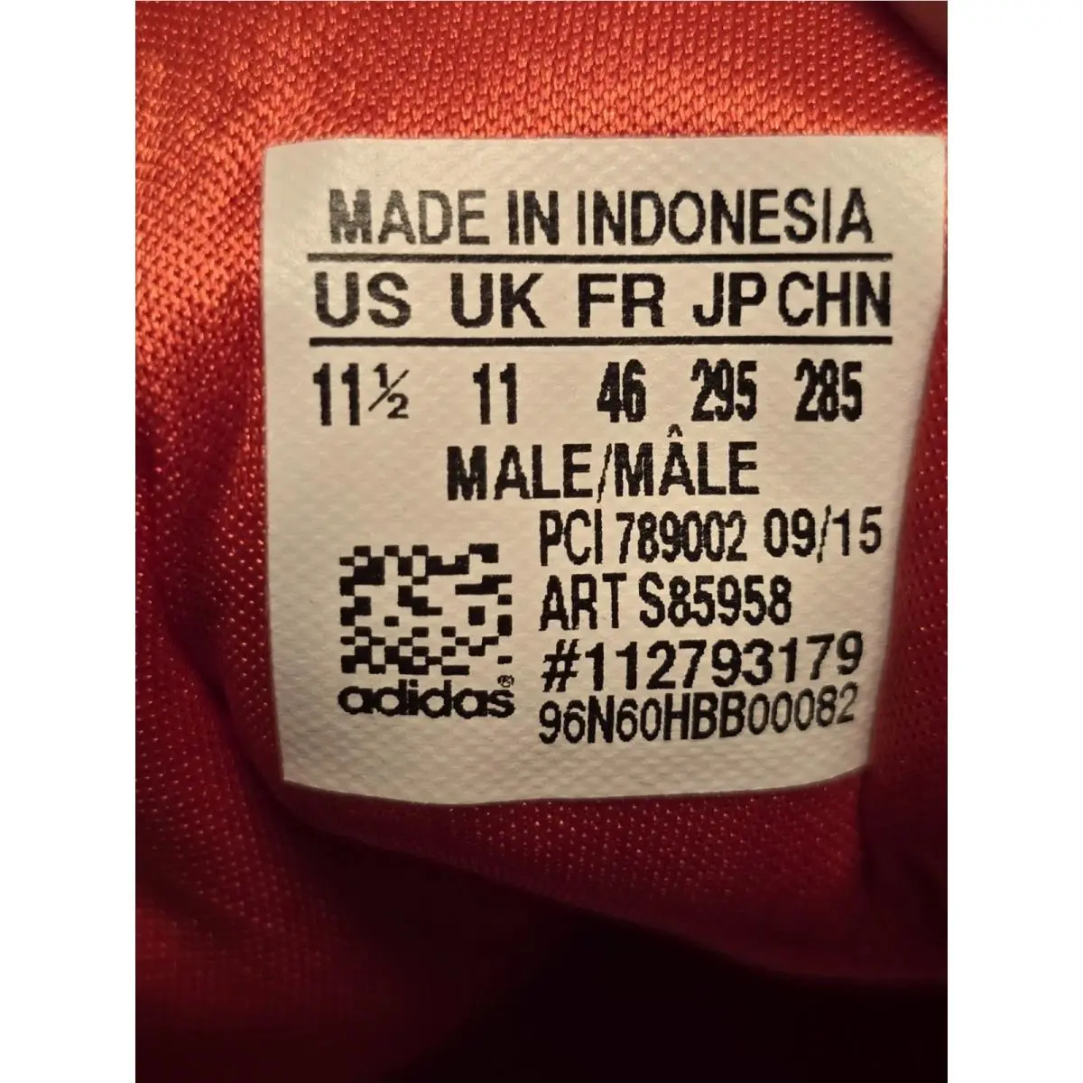 Adidas shoes - S85958 - S85958 112793179 96N60HBB0082 - Red 5