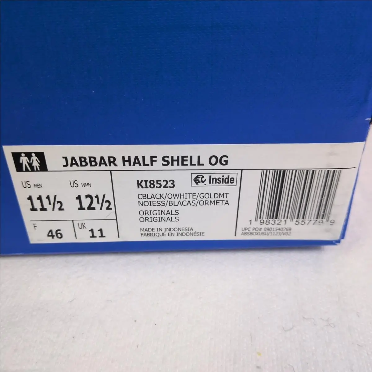 Adidas shoes - Jabbar Half Shell OG - Jabbar Half Shell - KI8523 - Black 12