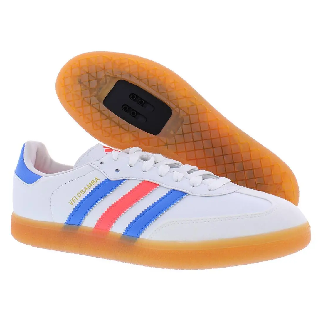 Adidas The Velosamba Vegan Unisex Shoes Size 4 Color: Cloud White/blue