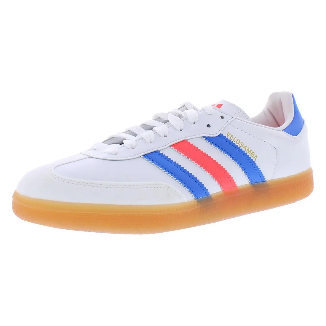Adidas shoes - Cloud White/Blue Rush/Turbo, Main: White (UPC: 195733750572) 0