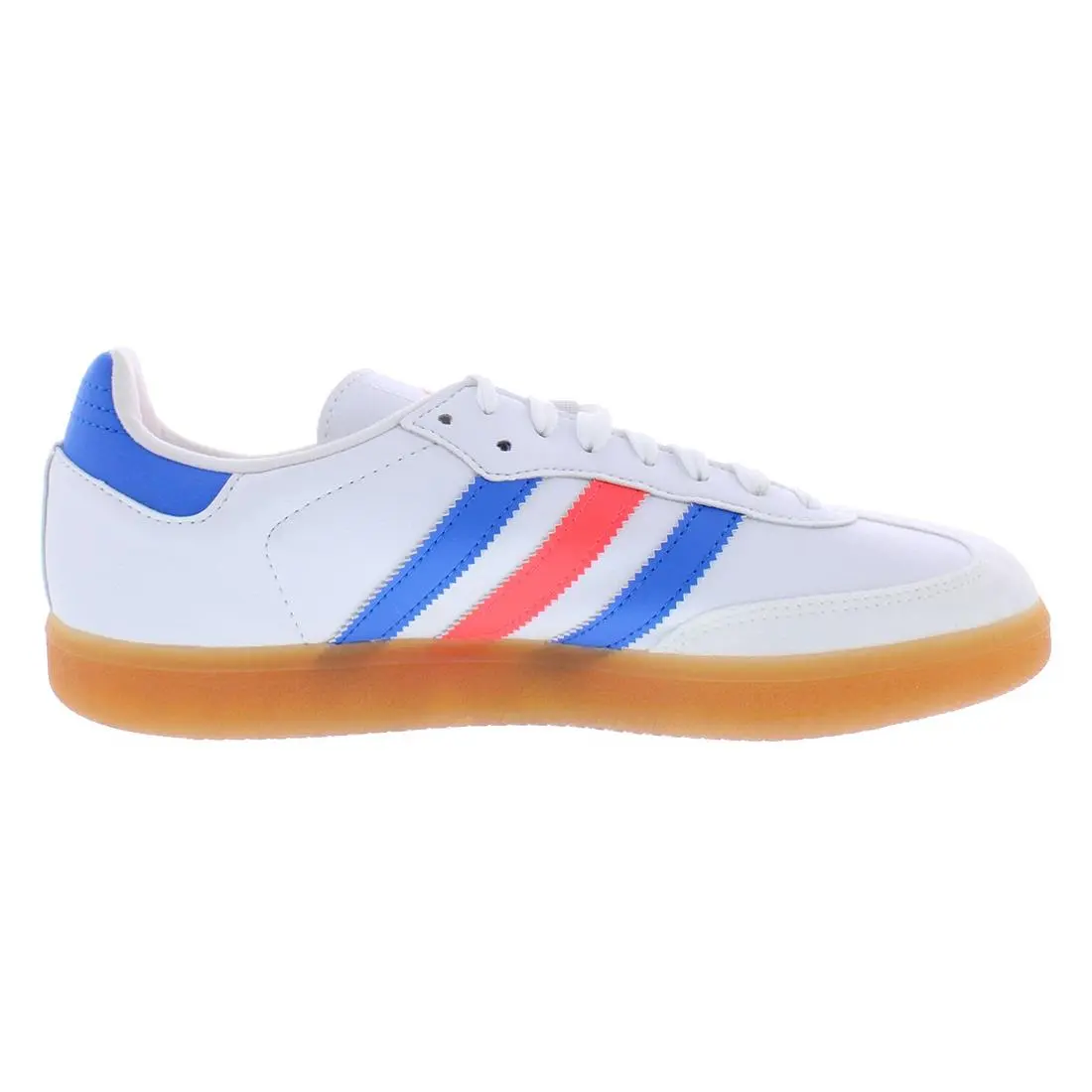 Adidas shoes - Cloud White/Blue Rush/Turbo, Main: White (UPC: 195733750572) 1