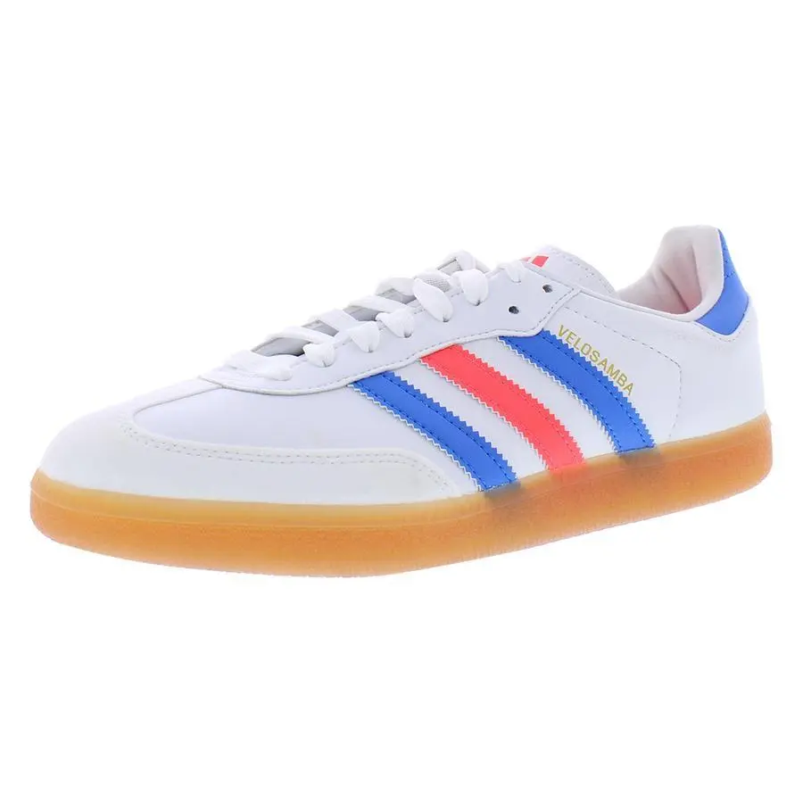Adidas shoes - Cloud White/Blue Rush/Turbo, Main: White (UPC: 195733750572) 3