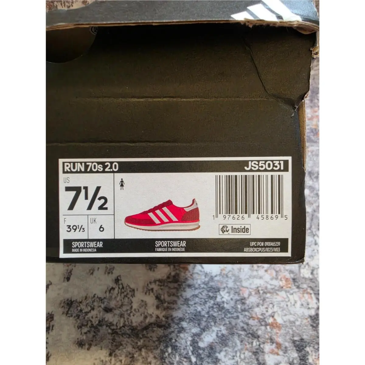 Adidas shoes - adidas Run 70s - Run - Red 12