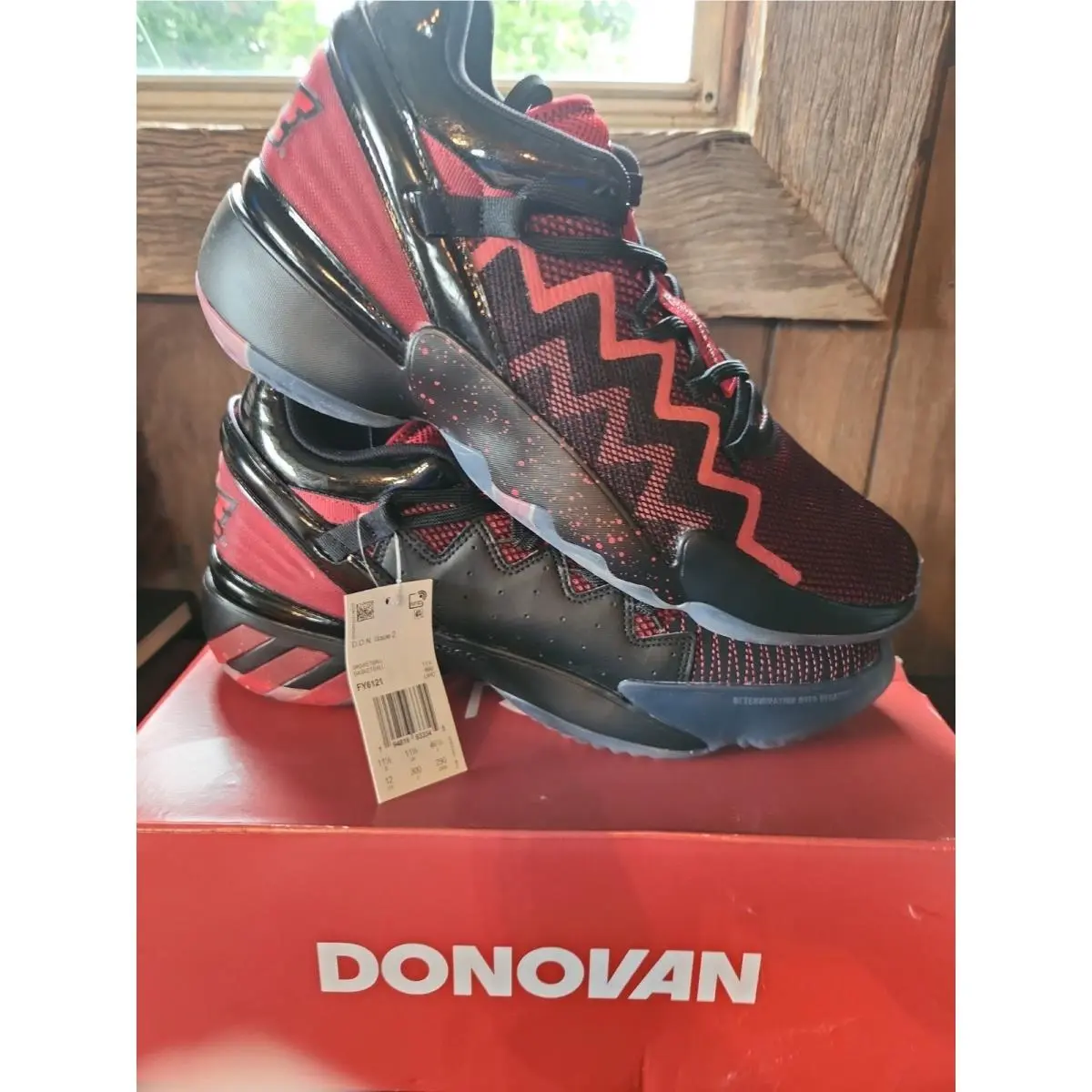 Adidas shoes - adidas D.O.N. Issue - Issue - FY6121 - Black (UPC: 194816933239) 1